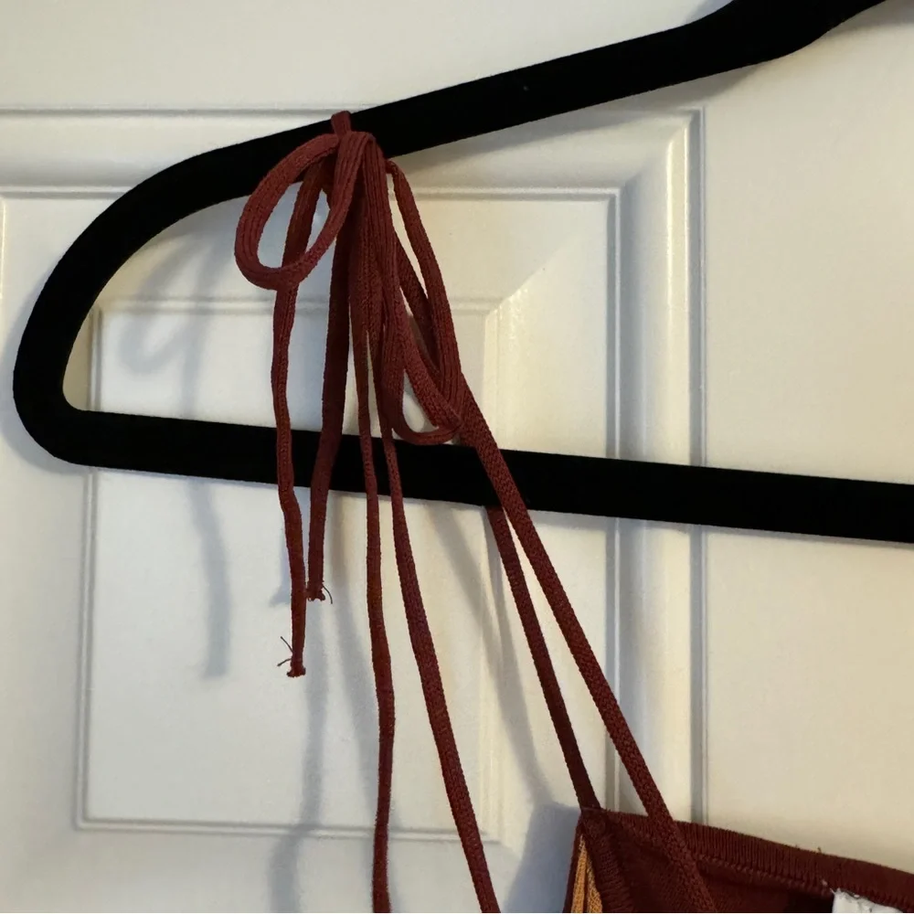 Zara Multicolor Ruched Top - Picture 6 of 8